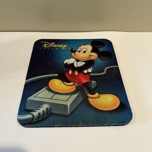 Vintage Disney Software Mouse‎ Pad Featuring Mickey Mouse